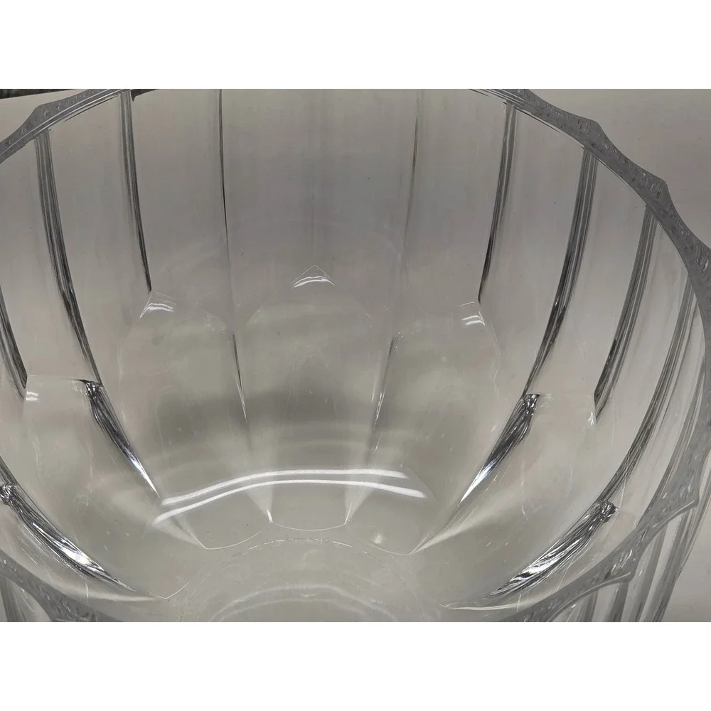 Noritake Crystal Germany‎ Vertical Ribbed Fluted 7.5